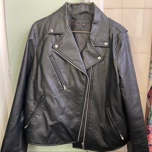 Uniqlo leather jacket (not real leather) but it’s in great condition